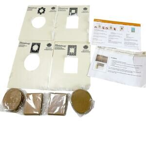 Anna Griffin Cuttlebug Embossing Folder & Die Set  4 Frames Cricut Compatible